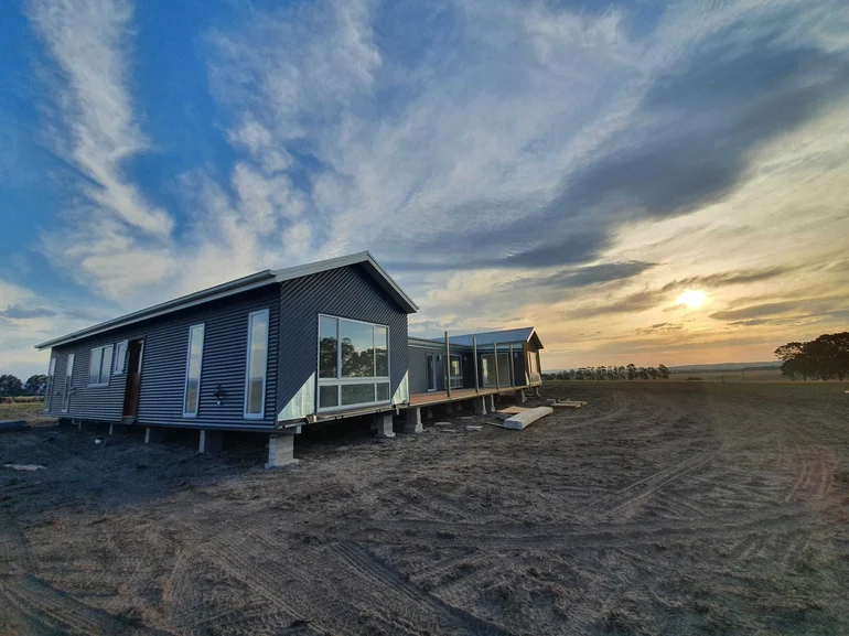 Soil test on new land