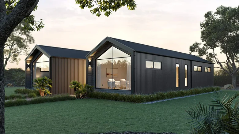 Modern Gable façade